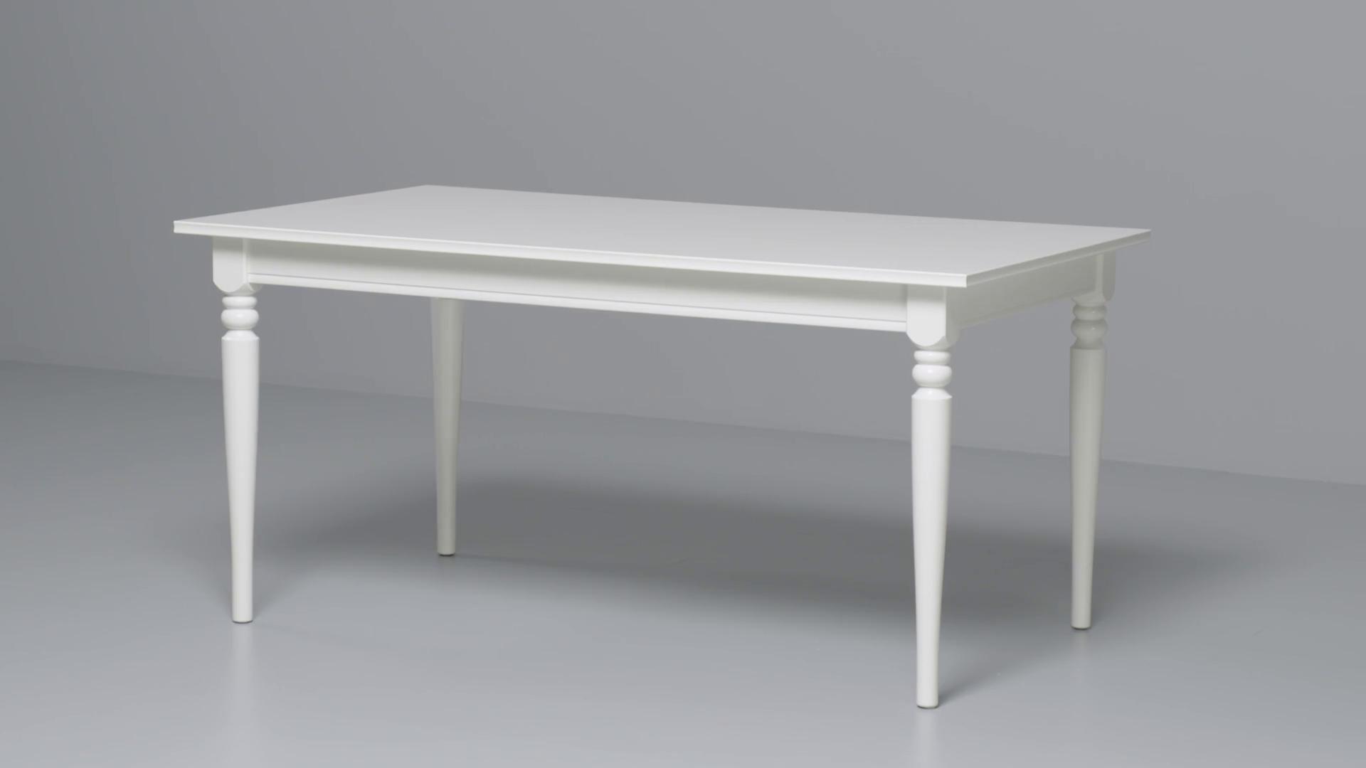 INGATORP extendable table white - IKEA